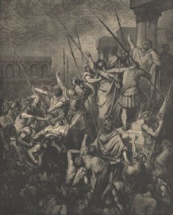Paul Menaced by the Jews by Gustave Dore mormon Paul Menaced by the Jews by Gustave Dore mormon