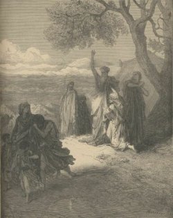 Noah Cursing Ham by Gustav Dore