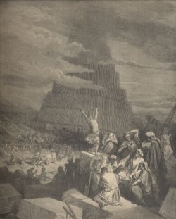 Tower of Babel by Gustav Dore