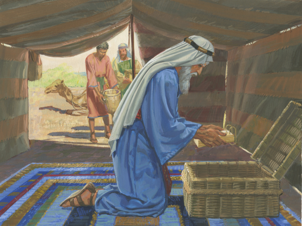 Lehi and his family lived in a tent.